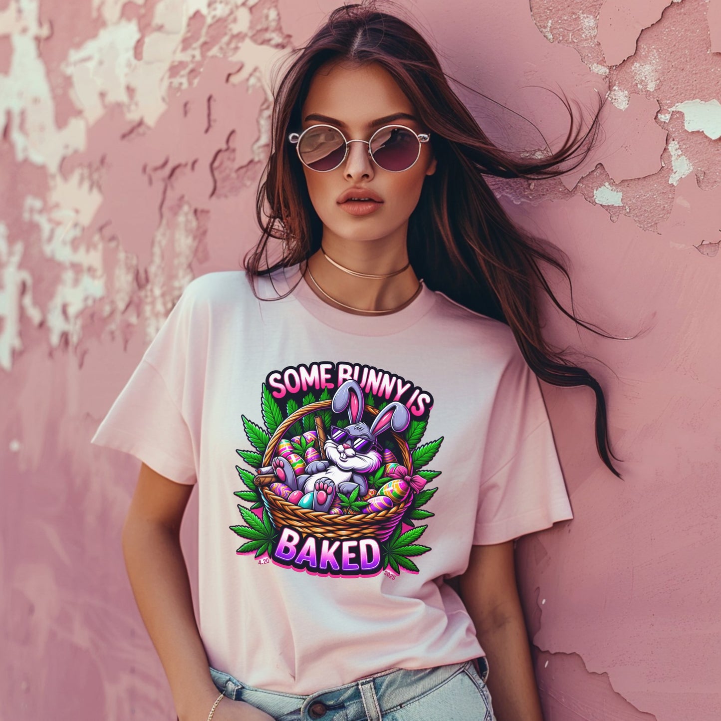 Some Bunny Is Baked Graphic T-Shirt product