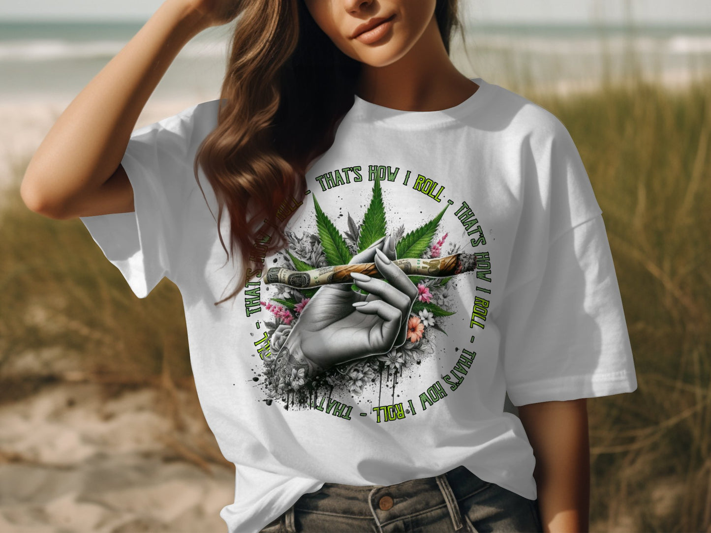 Unique That's How I Roll Graphic T-shirt product type