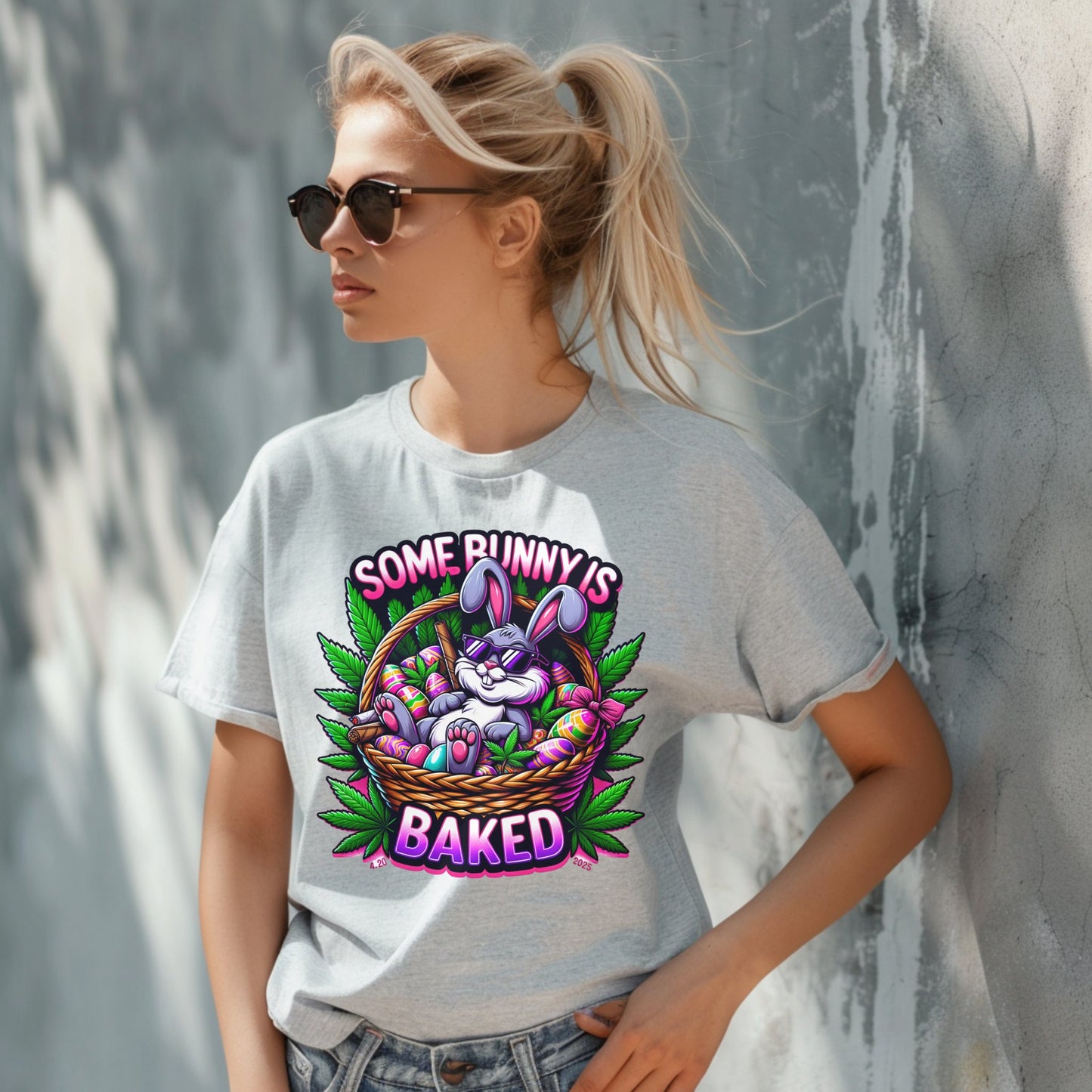 Some Bunny Is Baked Graphic T-Shirt product