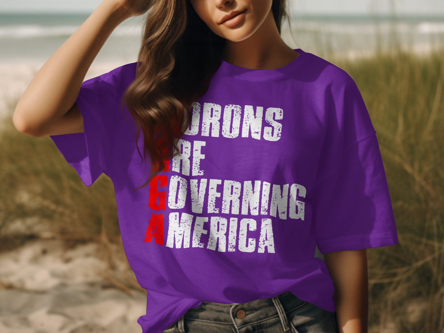 Drons Are Governing America Graphic Tee product type