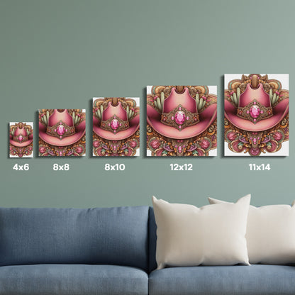 Lotus Flower Art Prints Set of 5, Bohemian Wall Decor, Multiple Sizes Available