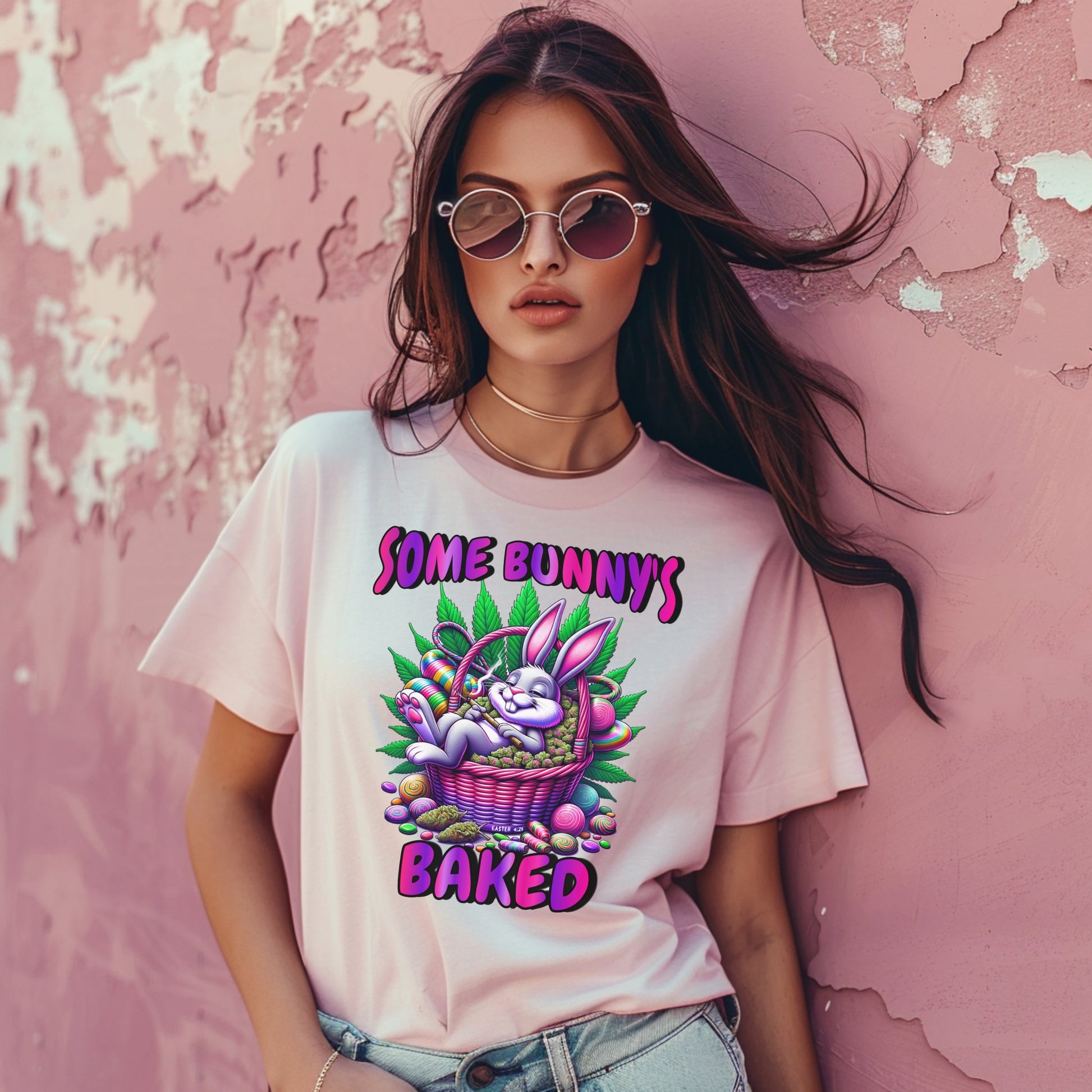 Some Bunny's Baked Funny Graphic T-Shirt product