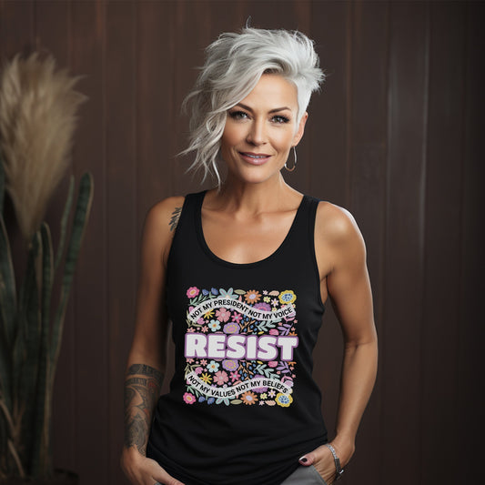 Resist Not My President Not My Voice Tank Top product