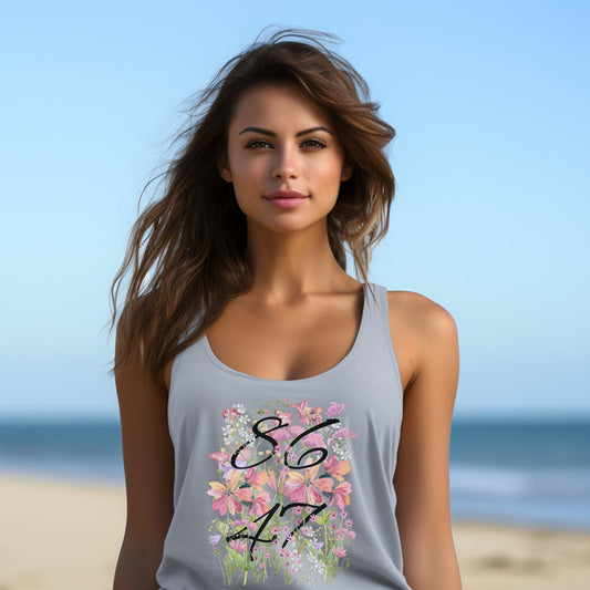 Floral Design 86 47 Print Women's Tank Top product