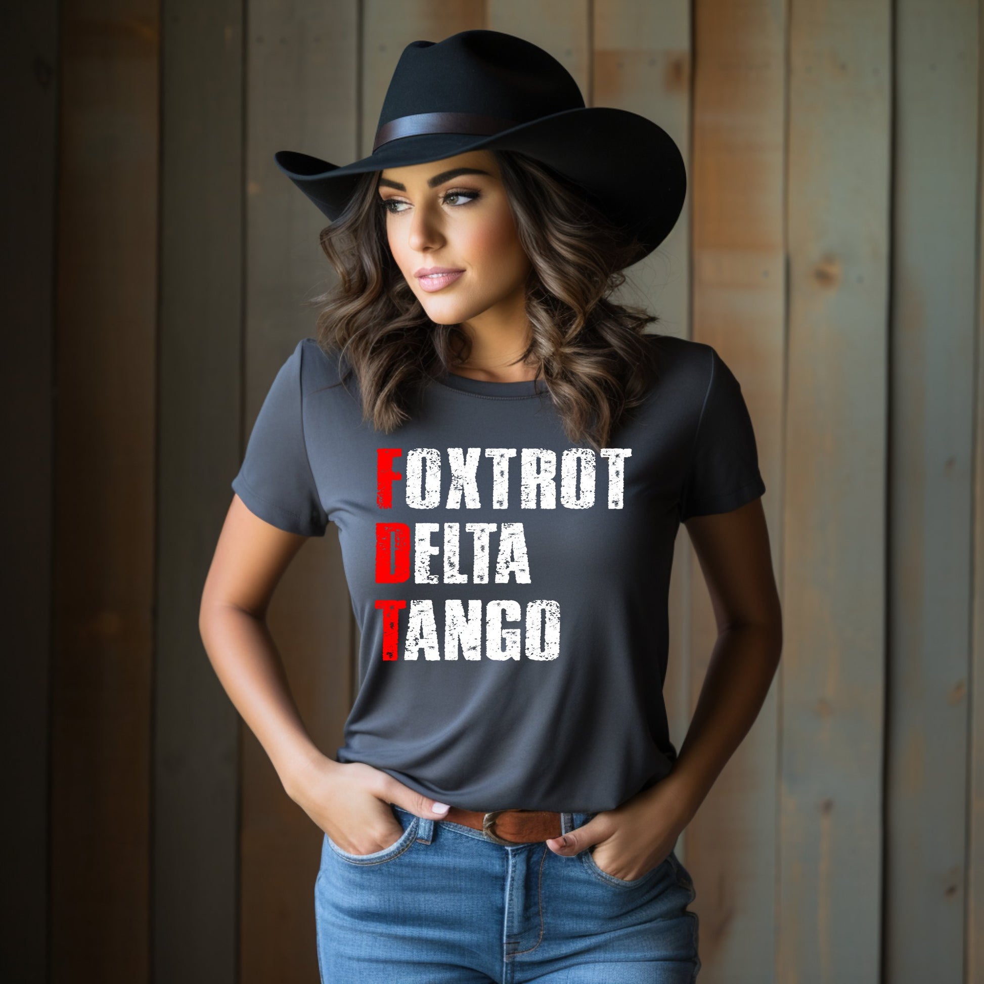 Foxtrot Delta Tango Casual Graphic Tee Shirt product