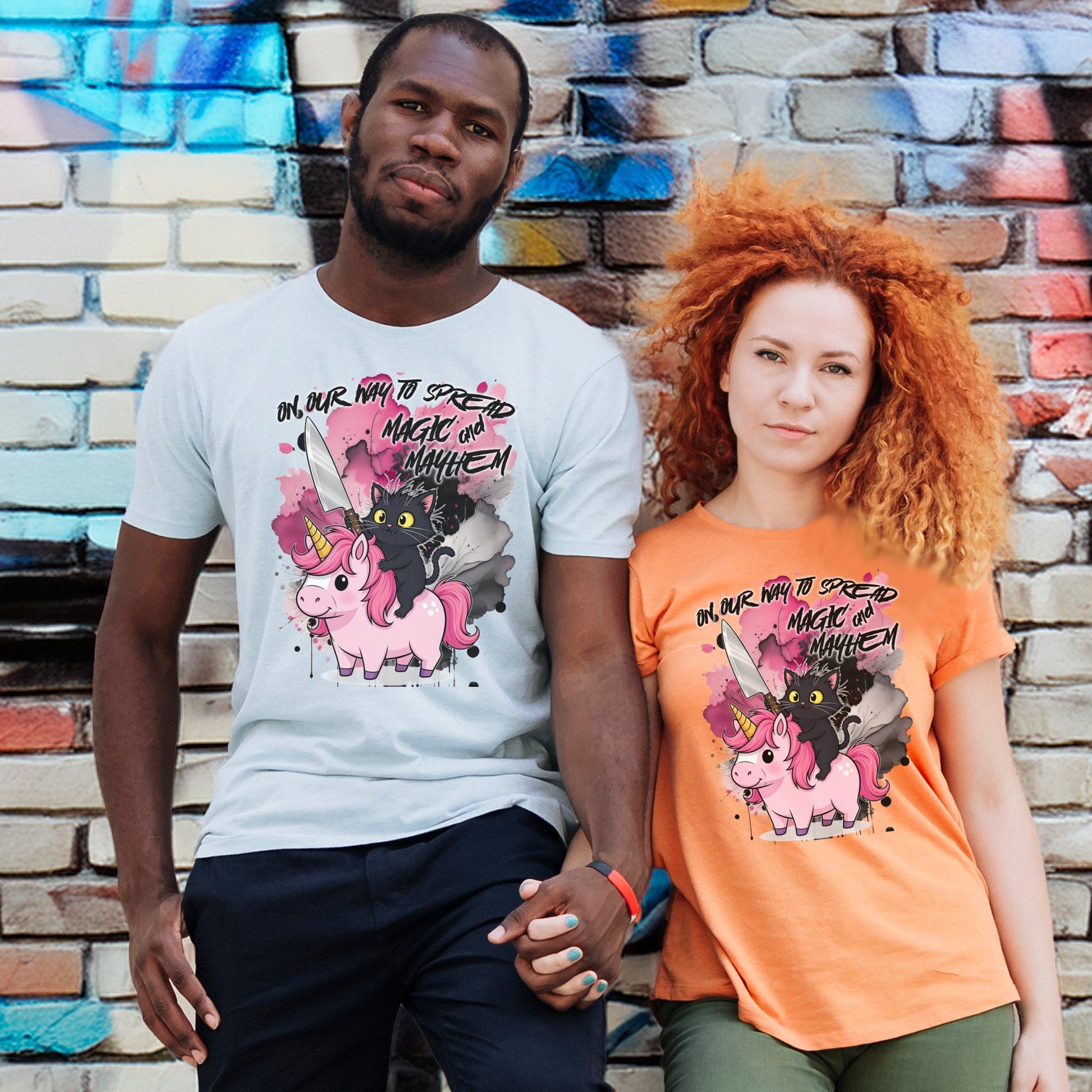 On Our Way to Spread Magic and Mayhem T-Shirt product