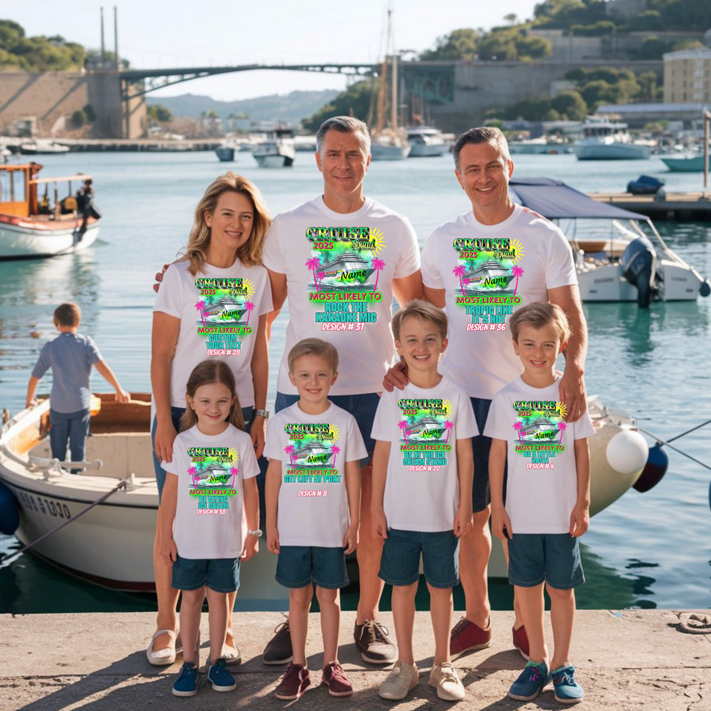 Custom Cruise Shirts 2025, Most Likely to Matching Group, Funny Cruise Squad Vacation Shirt, Personalized Cruise Squad 2025